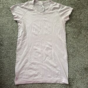 Lululemon Athletica Light Pink Short Sleeve Tee